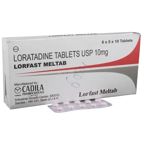 lorfast mel tablet 10's